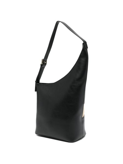 Borsa donna Just Cavalli nera in paglia sintetica e similpelle JUST CAVALLI | 80RA4BT1ZSE24899